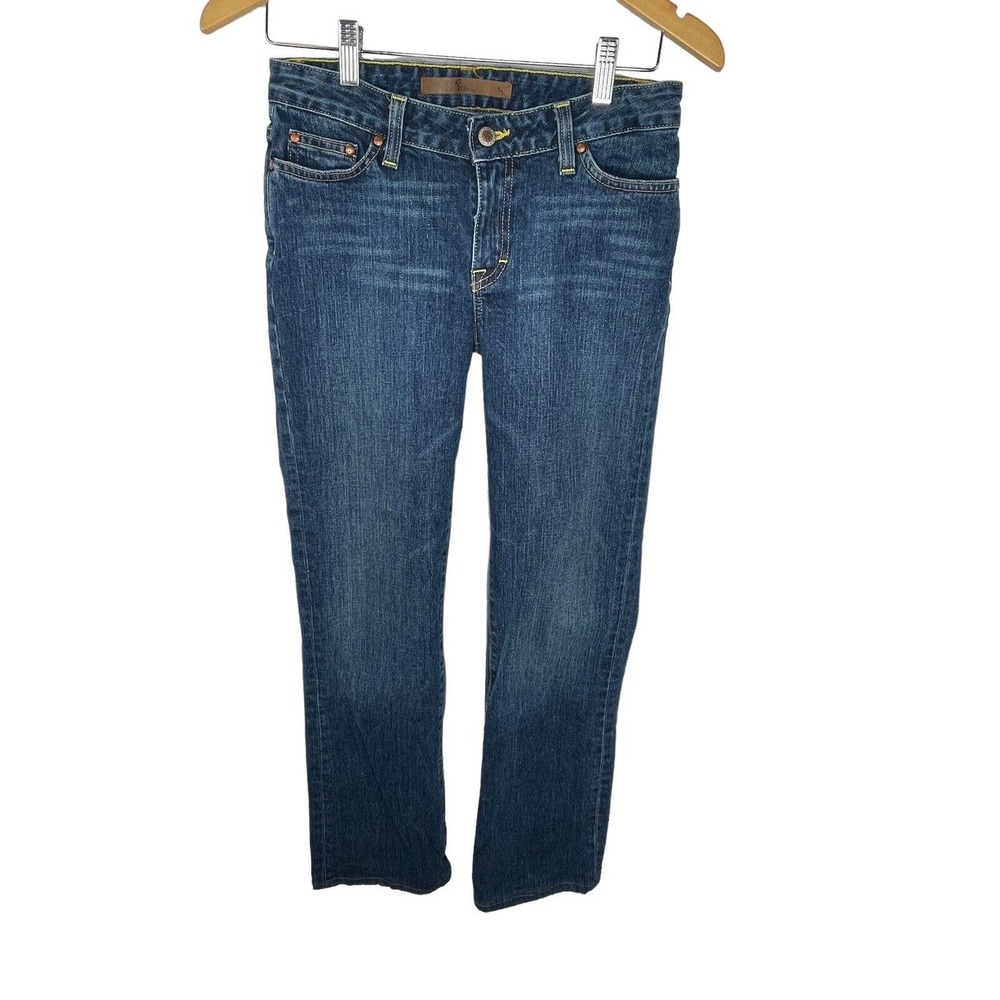 FRX Women’s Size 28 Blue Low Rise Straight Leg Denim Jeans USA Made